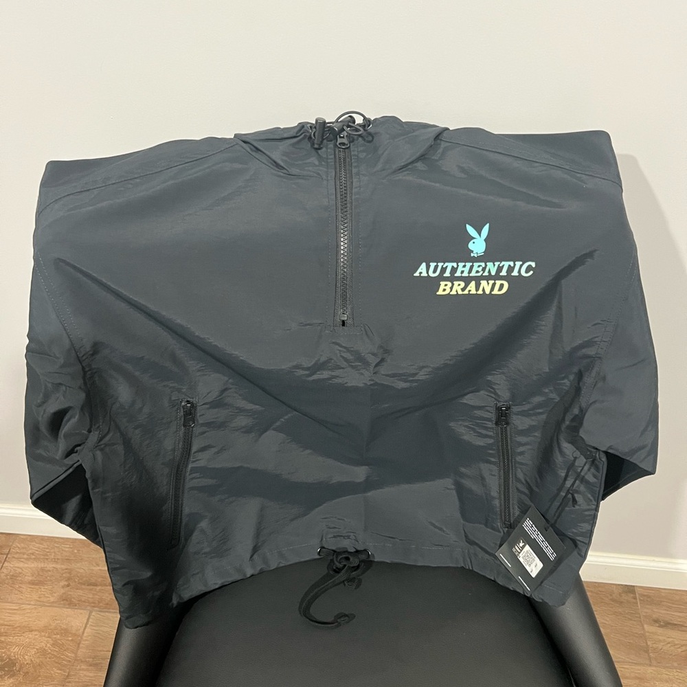 Black Woman Jacket 
Playboy size XS but looks like small or medium size